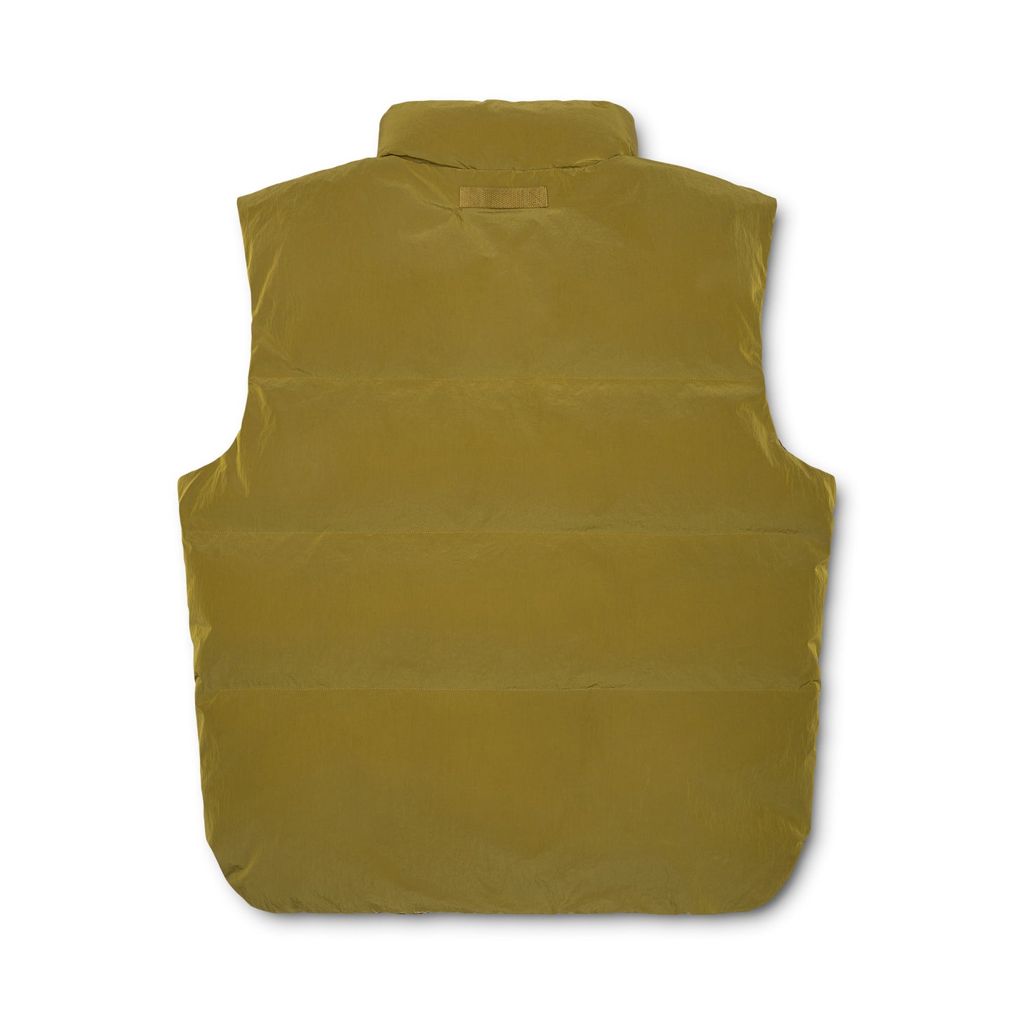 Sunburst Puffer Vest, Moss Green